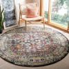 SAFAVIEH Monaco Collection Area Rug - 9' x 12', Brown & Grey, Boho Chic Oriental Distressed Design, Non-Shedding & Easy Care, Ideal for High Traffic Areas in Living Room, Bedroom (MNC255T) view 4