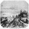 France Wine Chateau 1862 Nthe Vineyards Of Chateau De Saran Belonging To Mot Et Chandon At ?pernay France Wood Engraving French 1862 Poster Print by (18 x 24) view 1