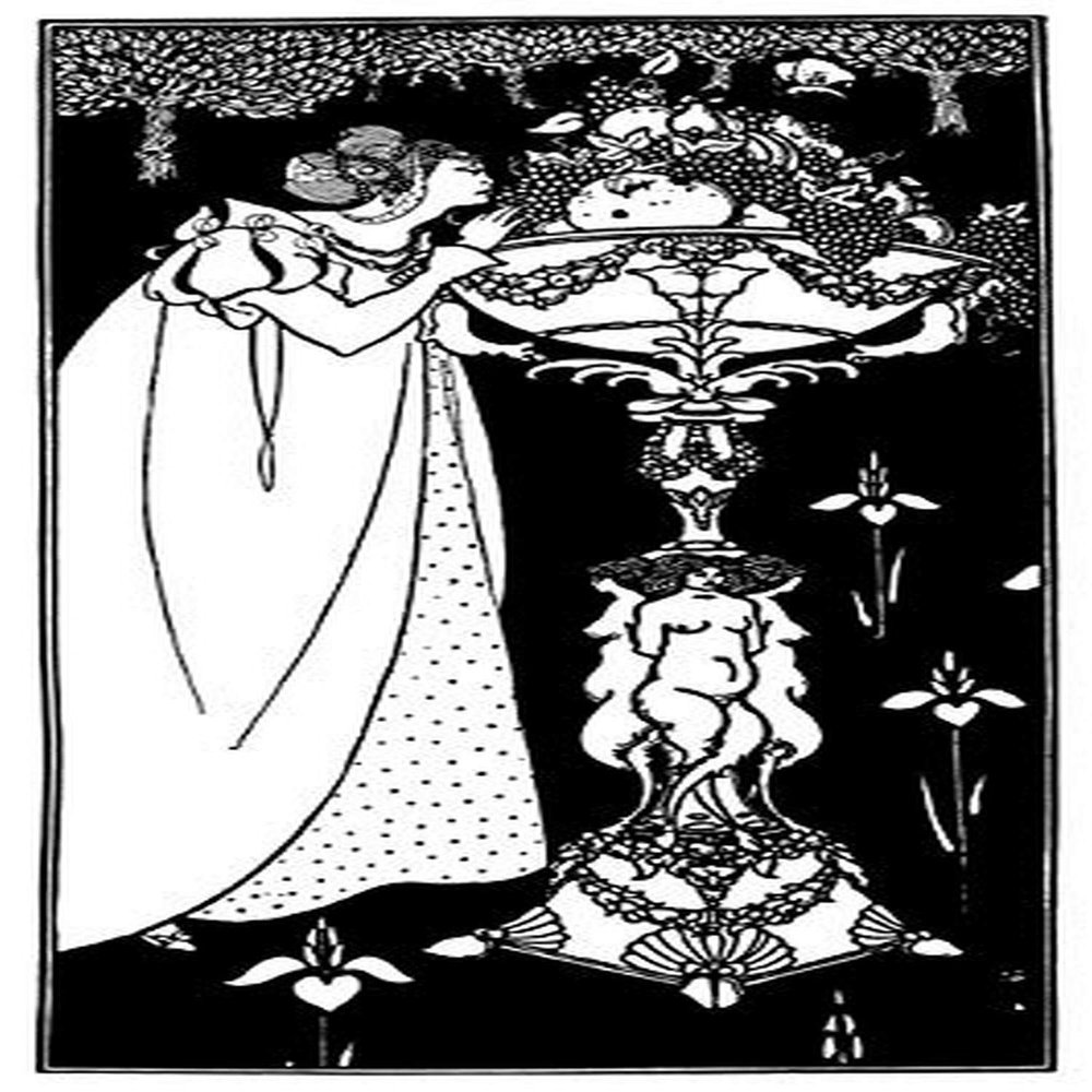 Beardsley Autumn Ndrawing By Aubrey Vincent Beardsley For A Design For A Calendar Poster Print by (18 x 24)