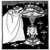 Beardsley Autumn Ndrawing By Aubrey Vincent Beardsley For A Design For A Calendar Poster Print by (18 x 24) view 1