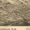16" x 24" 1887 Map of Unadilla New York United States view 2