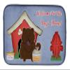 Caroline's Treasures BB2895DDM Dog House Collection Chow Chow Chocolate Dish Drying Mat Absorbent Dish Drying Mat Pad for Kitchen Counter Dish Drainer Mat for Countertop, 14 x 21", Multicolor view 1