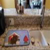 Caroline's Treasures BB2895DDM Dog House Collection Chow Chow Chocolate Dish Drying Mat Absorbent Dish Drying Mat Pad for Kitchen Counter Dish Drainer Mat for Countertop, 14 x 21", Multicolor view 2