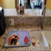 Caroline's Treasures BB2863DDM Dog House Collection English Toy Terrier Dish Drying Mat Absorbent Dish Drying Mat Pad for Kitchen Counter Dish Drainer Mat for Countertop, 14 x 21", Multicolor view 2
