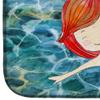 Caroline's Treasures BB8518DDM Mermaid Swimming Dish Drying Mat Absorbent Dish Drying Mat Pad for Kitchen Counter Dish Drainer Mat for Countertop, 14 x 21", Multicolor view 4