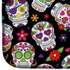 Caroline's Treasures BB5116DDM Day of the Dead Black Dish Drying Mat Absorbent Dish Drying Mat Pad for Kitchen Counter Dish Drainer Mat for Countertop, 14 x 21", Multicolor view 4