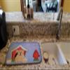 Caroline's Treasures BB2878DDM Dog House Collection English Bulldog Fawn Dish Drying Mat Absorbent Dish Drying Mat Pad for Kitchen Counter Dish Drainer Mat for Countertop, 14 x 21", Multicolor view 2