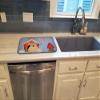 Caroline's Treasures BB2878DDM Dog House Collection English Bulldog Fawn Dish Drying Mat Absorbent Dish Drying Mat Pad for Kitchen Counter Dish Drainer Mat for Countertop, 14 x 21", Multicolor view 3