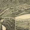 18" x 24" 1898 Map of Clarksburg West Virginia view 2