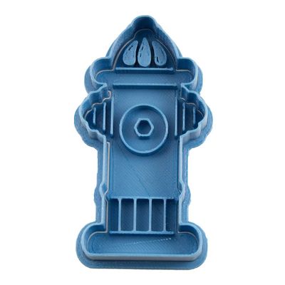 Cuticuter FIRE Hydrant Cookie Cutter, Blue, 8 x 7 x 1.5 cm