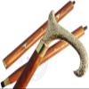 Derby Canes and Walking Sticks with Brass Handle - Affordable Gift Wooden Decorative Walking Cane Fashion Statement for Men/Women/Seniors/Grandparents view 1