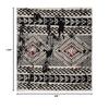 SAFAVIEH Area Rug 8x10 - Adirondack Collection - Large - Black & Light Grey, Boho Distressed Design, Non-Shedding & Easy Cleaning, Ideal for Living Room, Bedroom, Office, Dining Space (ADR202Z) view 2