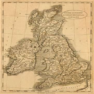United Kingdoms 1812 Poster Print by Aaron Arrowsmith (20 x 24)