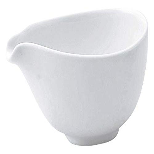 Maruka Koyo 59000001 Small Plate, White, Long Diameter 3.7 x Short Diameter 2.6 x Height 1.1 inches (9.5 x 6.7 x 2.9 cm), Commercial Use