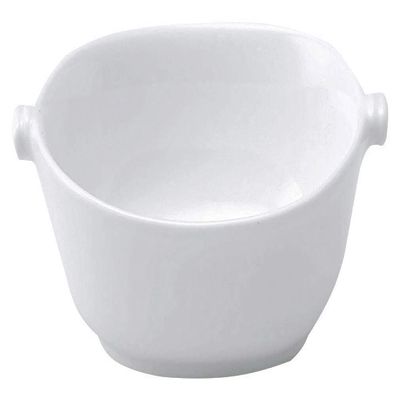 Maruka Koyo 59000010 Small Plate, White, Long Diameter 4.7 x Short Diameter 3.1 x Height 0.4 inches (12 x 7.8 x 1 cm), Commercial Use