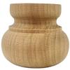Highland Manor Wood Products Wyndfield Bun Foot - 2" Tall x 3 3/8" Wide (Cherry) (Set of 4) view 2
