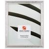 Craig Frames 314WH, Ornate White and Silver Picture Frame, 17 x 22 Inch view 1