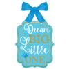 Amscan 1st Birthday Boy MDF Sign-14, 14 1/4" x 9 1/4", Blue view 1