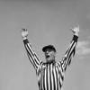 1950s Football Referee Making Touchdown Signal Poster Print By Vintage Collection (24 X 24) view 1