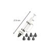 Dr. Oetker One-Handed Icing Syringe with 6 Nozzles view 3