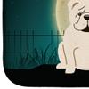 Caroline's Treasures BB2313DDM Halloween Scary English Bulldog White Dish Drying Mat Absorbent Dish Drying Mat Pad for Kitchen Counter Dish Drainer Mat for Countertop, 14 x 21", Multicolor view 4