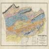 16" x 24" 1888 Map of Wythe County Virginia with Part of Pulaski County Soil Ores Rocks Railroads Roads view 1