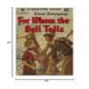 Book cover to a paperback edition of For Whom the Bell Tolls by Ernest Hemmingway Poster Print by unknown (18 x 24) view 2