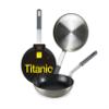 IBILI Fry Pan Titanio Chef 30 cm, Aluminium Black, 30 x 30 x 56 cm view 3
