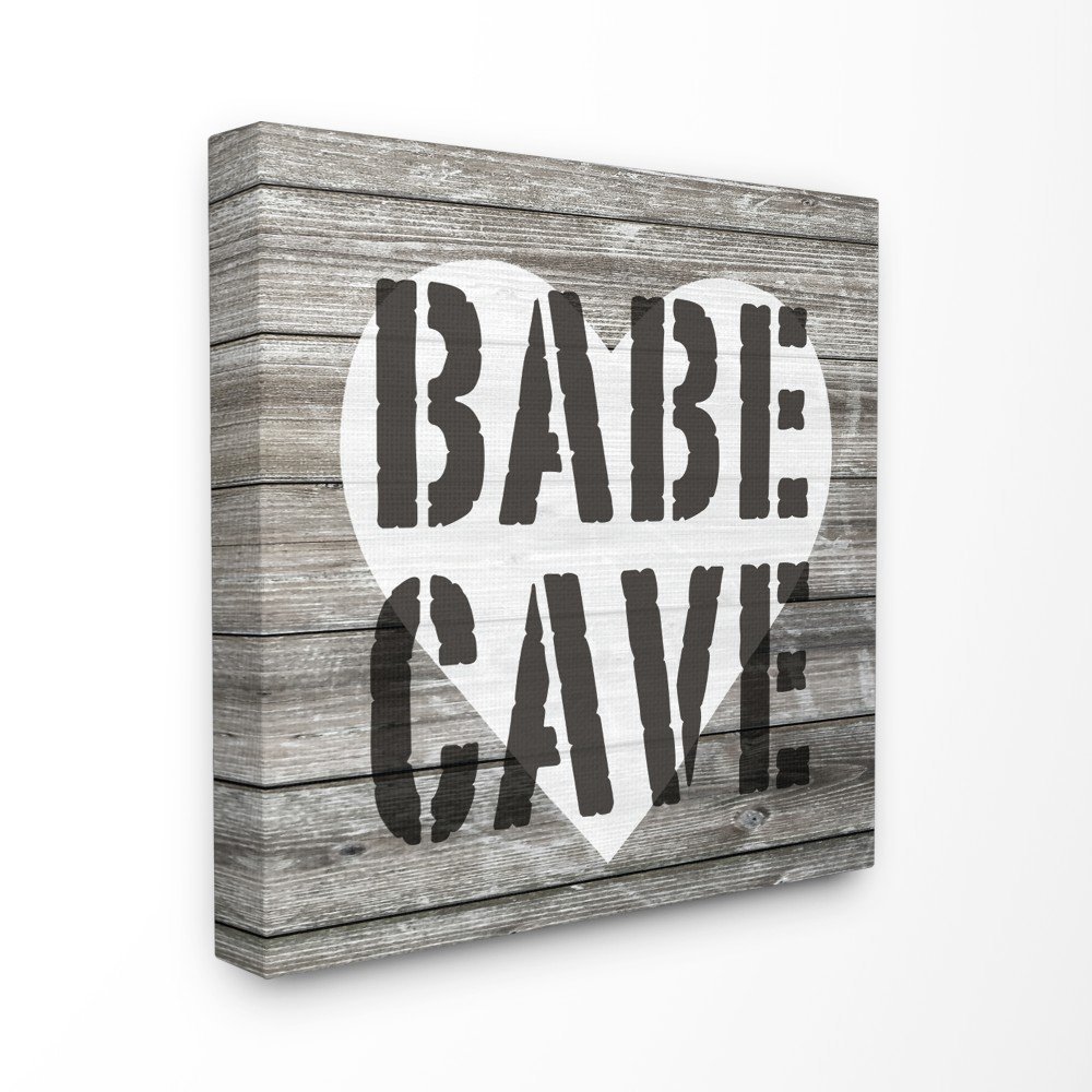 Stupell Industries Babe Cave Glam Girl Planks