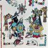 Mexico Mixtec Rulers Nmixtec King Eight Deer Jaguar Claw (Left) Negotiates Treaties With A Tribal Leader Twelve Dragon Detail From The Codex Zouche-Nutall C1450 Poster Print by (18 x 24) view 1