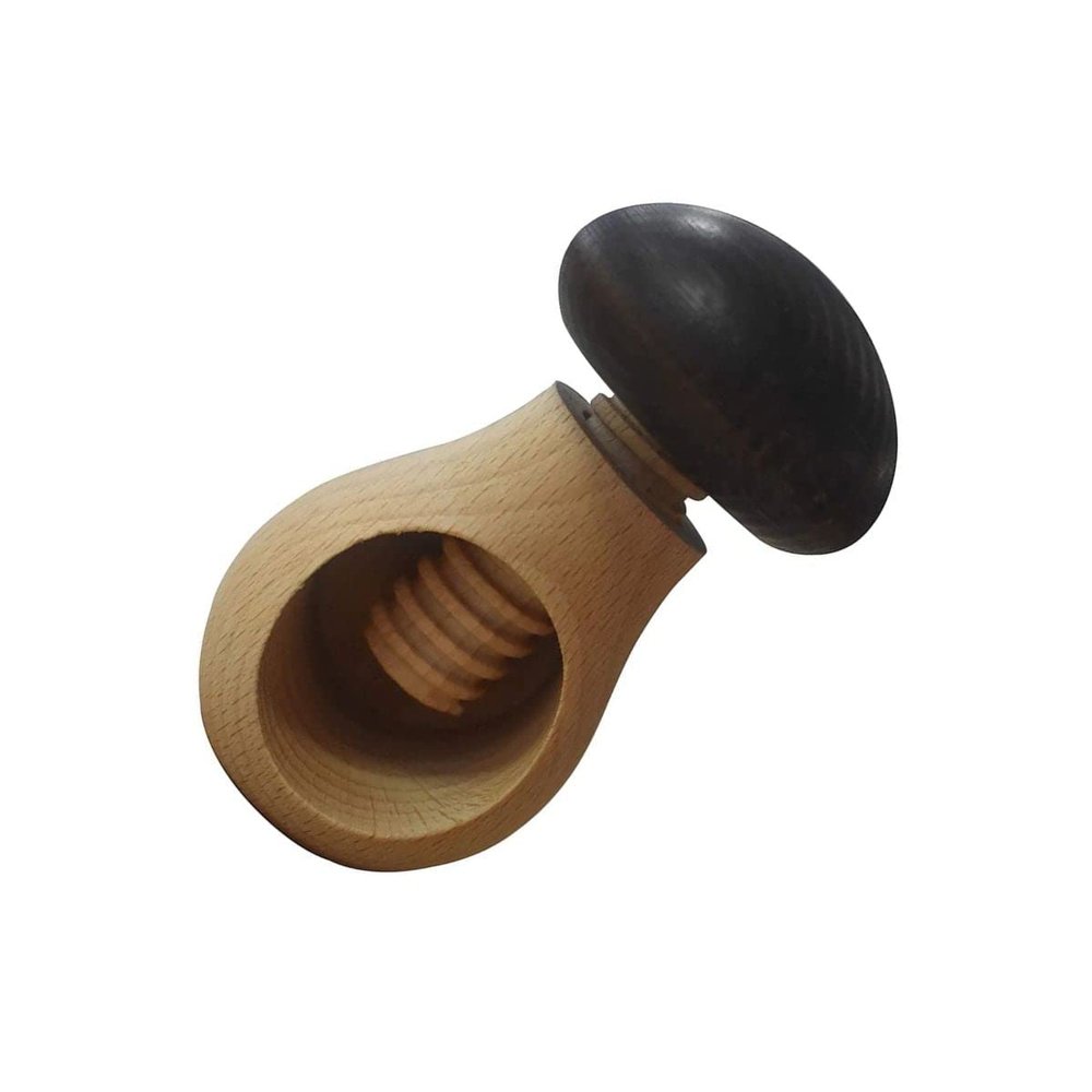 Fackelmann Nutcracker Screw-On Wood Brown