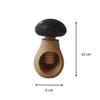 Fackelmann Nutcracker Screw-On Wood Brown view 3