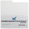 (300) CheckOutStore Premium Plastic Record Dividers to Organize Vinyl Records (7" Records) (White) view 1