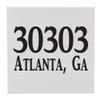 Creative Gifts International CANVAS 12X12 ZIP CODE (LOCATION) view 1