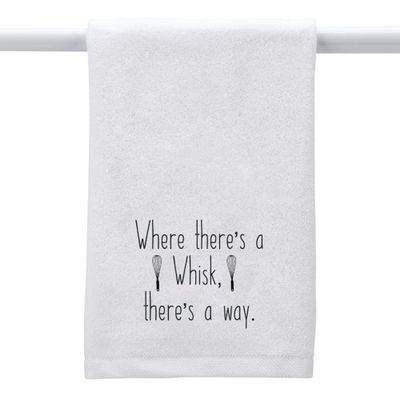 Creative Gifts Direct Where There's a Whisk - Hand Towel