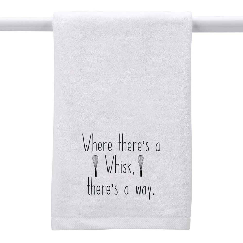 Creative Gifts Direct Where There's a Whisk - Hand Towel