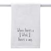 Creative Gifts Direct Where There's a Whisk - Hand Towel view 1