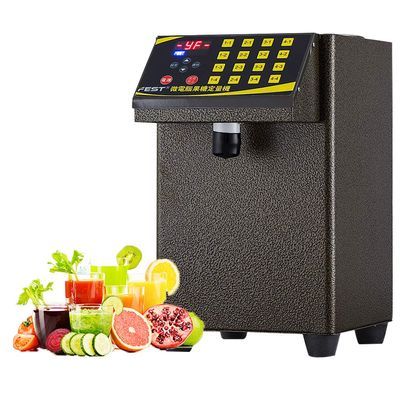 BMGIANT 8.5L 110v Full Automatic Syrup Dispenser Fructose Bubble Tea Equipment Fructose Quantitative Machine Boba Stainless Steel Machine