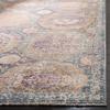 SAFAVIEH Illusion Collection Accent Rug - 3' x 5', Blue & Beige, Vintage Distressed Viscose Design, Ideal for High Traffic Areas in Entryway, Living Room, Bedroom (ILL712M) view 4