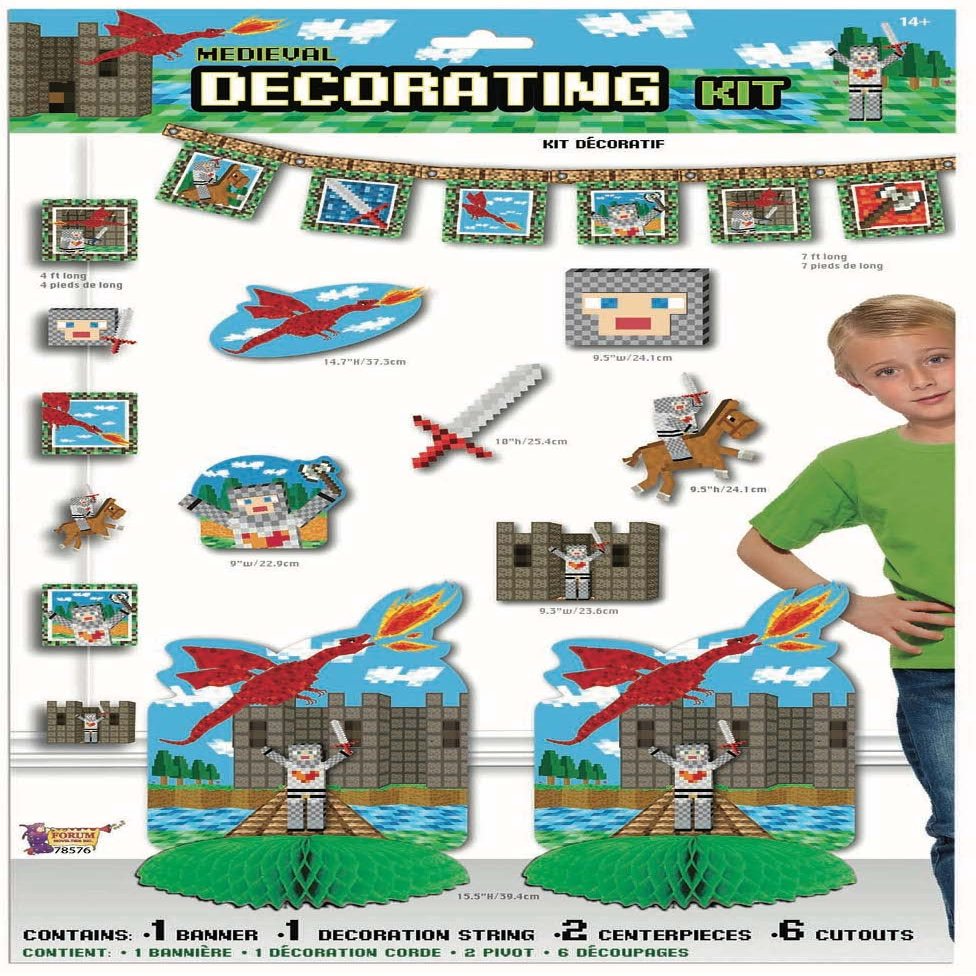 Forum Novelties Party Decorating Kit, Medieval