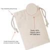 Cotton Muslin Bags, 100% Organic Cotton with Double Drawstring. Premium Quality Reusable Eco-Friendly Natural Muslin Bags. (10, 12 x 16 Inches) view 2
