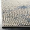 SAFAVIEH Meadow Collection 2'7" x 8' NavyIvory MDW180N Modern Abstract Runner Rug view 4
