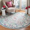 SAFAVIEH Area Rug 8x10 - Madison Collection - Large - Light Grey & Fuchsia, Oriental Boho Chic Distressed Design, Non-Shedding & Easy Cleaning, Ideal for Living Room, Bedroom, Dining Space (MAD928R) view 3