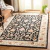 SAFAVIEH Easy Care Collection Accent Rug - 2' x 3', Red & Ivory, Hand-Hooked Oriental, Non-Shedding & Easy Care, Ideal for High Traffic Areas in Entryway, Living Room, Bedroom (EZC101C) view 3