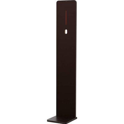 Family Life 0346420 Slim Cleaner Stand, Dark Brown, Size (W x H x D): Approx. 9.4 x 51.2 x 10.6 inches (24 x 130 x