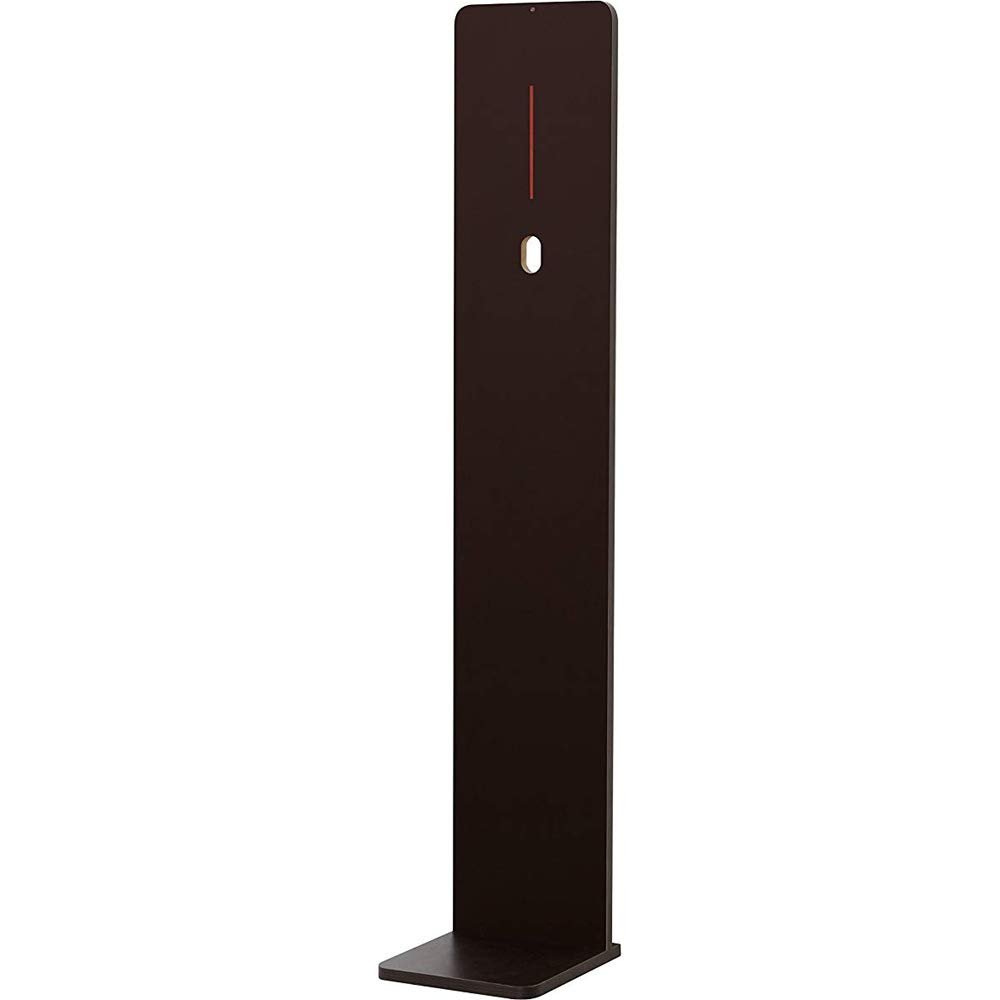 Family Life 0346420 Slim Cleaner Stand, Dark Brown, Size (W x H x D): Approx. 9.4 x 51.2 x 10.6 inches (24 x 130 x