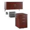 Bush Business Furniture Office in an Hour Storage Cabinet with Accessories in Hansen Cherry view 1