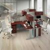 Bush Business Furniture Office in an Hour Storage Cabinet with Accessories in Hansen Cherry view 2