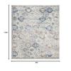 SAFAVIEH Area Rug 8x10 - Madison Collection - Large - Ivory & Aqua, Boho Chic Distressed Design, Non-Shedding & Easy Cleaning, Ideal for Living Room, Bedroom, Office, Dining Space (MAD611A) view 2