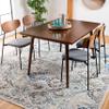 SAFAVIEH Area Rug 8x10 - Madison Collection - Large - Ivory & Aqua, Boho Chic Distressed Design, Non-Shedding & Easy Cleaning, Ideal for Living Room, Bedroom, Office, Dining Space (MAD611A) view 3